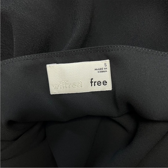 ARITZIA WILFRED 90s Sleeveless Floral Lace Trim V-Neck Babydoll Slip Dress S - Picture 2 of 3